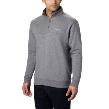 Pánské Svetry Columbia Hart Mountain II Half Zip Big Šedé AHJIVE015